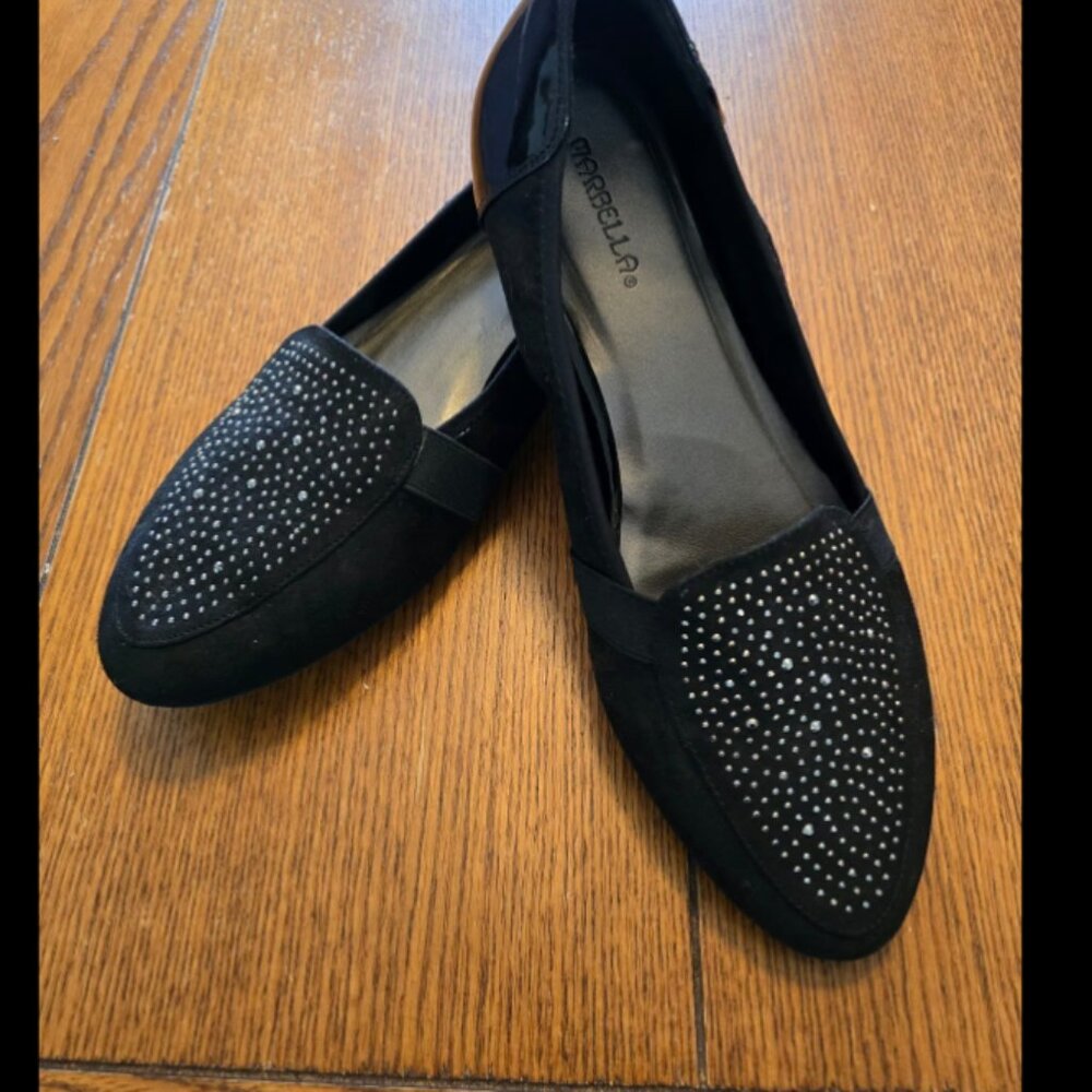 Women's MARBELLA Flats (Black, 11M)